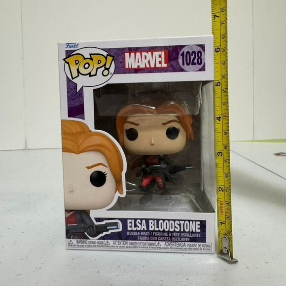 NIB Funko Pop! Marvel Elsa Bloodstone Bobble-Head Figurine 1028 Collectible - Picture 3 of 7
